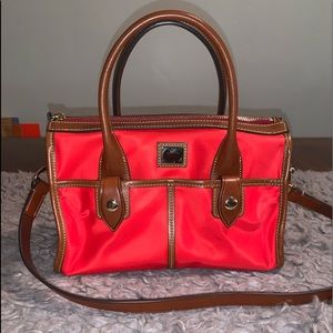 Sold - Red Dooney&Bourke small satchel